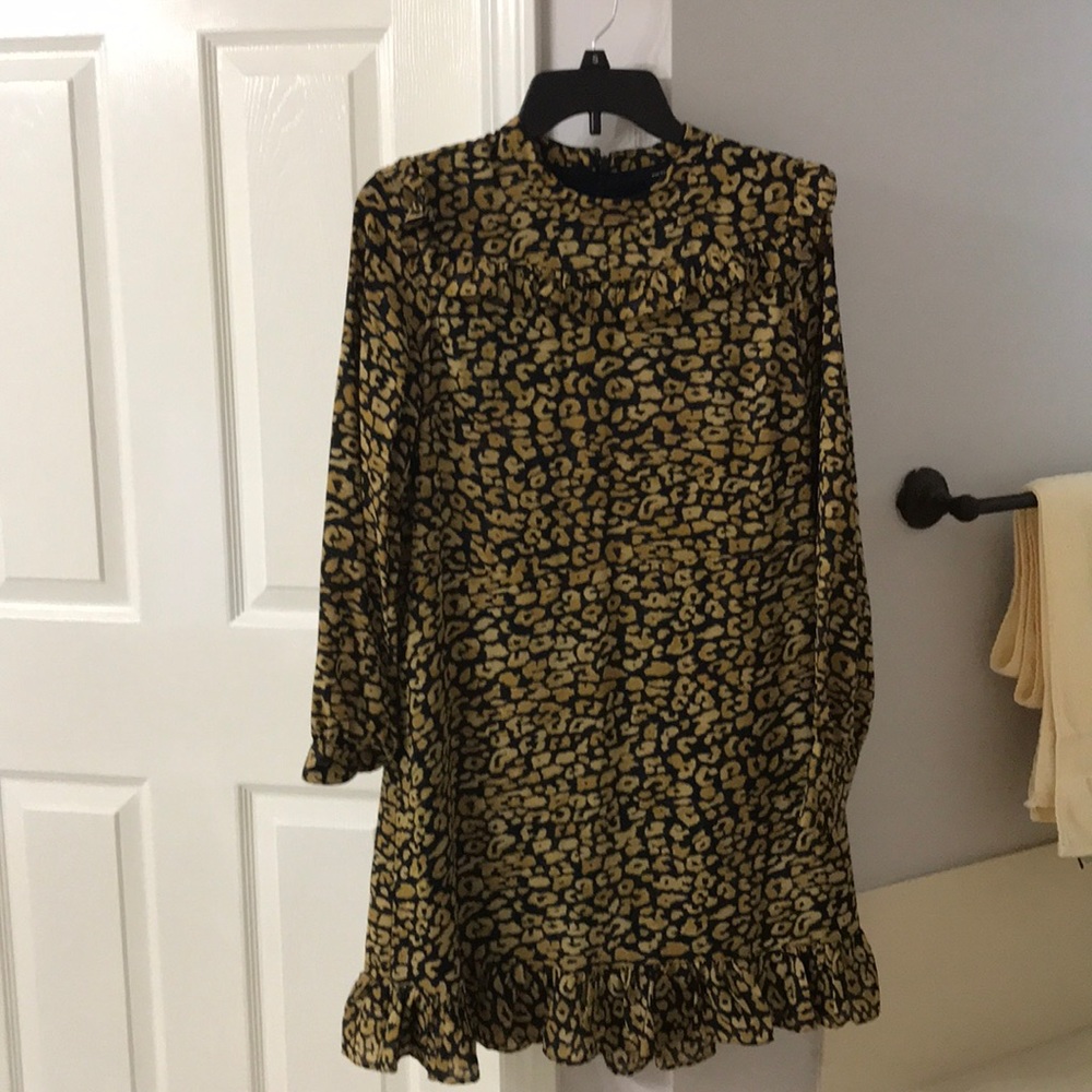 Leopard print dress